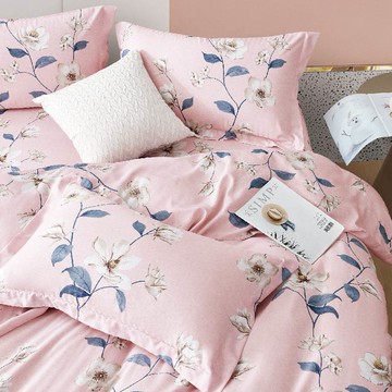 (無被套)吸濕排汗3M科技天絲-床包枕套三件組 / 淡水瀾庭