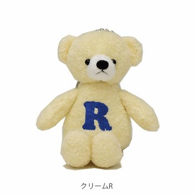 AMUFUN ぬいぐるみ ペーパークラフトリボン クマ イニシャル マスコット くまさんギンガムチェックリボンぬいぐるみ – moncheri