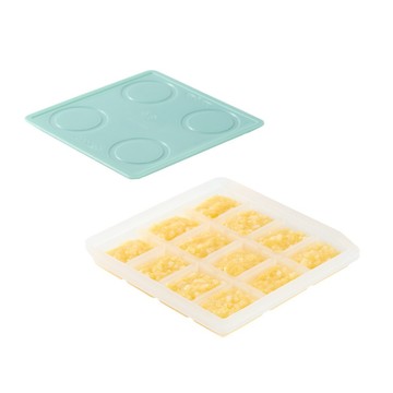 【2angels】矽膠副食品製冰盒 15mlx12格 德國認證 食品級矽膠 輕鬆脫模 耐冷耐熱 少量分裝【壹品藥局】