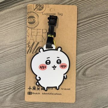 ✨桃園出貨✨動漫卡通可愛吉伊卡哇小八烏薩奇行李牌pvc軟膠旅行登機包包掛牌