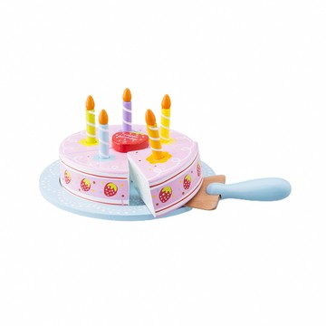 【出清特惠】New Classic Toys 荷蘭木製經典生日蛋糕