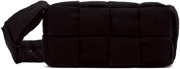Bottega Veneta 黑色 Padded Tech Cassette 单肩包