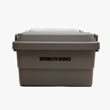 多功能耐重露營箱30L-深棕