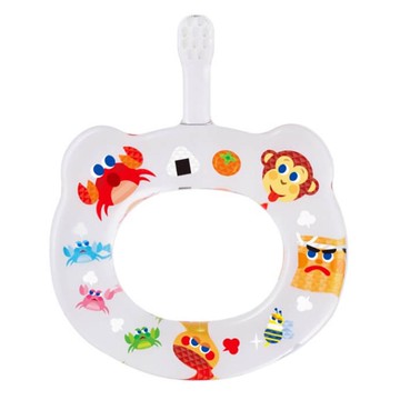 akachan honpo - HAMICO 環形寶寶牙刷-猴蟹大戰-日本製