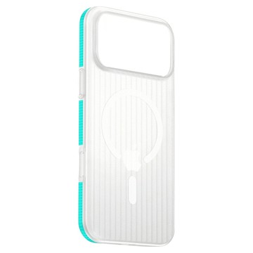 bebehome 格紋防滑磁吸手機殼  藍色防滑條  iPhone 17 Pro