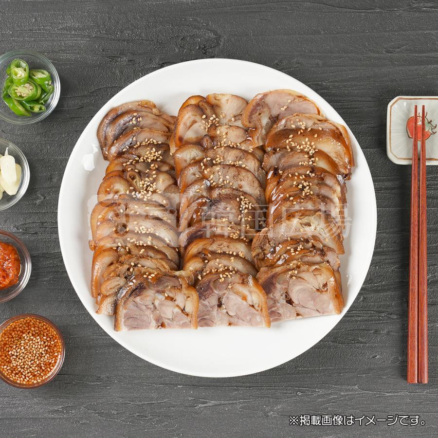 自家製 スライス豚足 500g   韓国惣菜 韓国料理 韓国食品