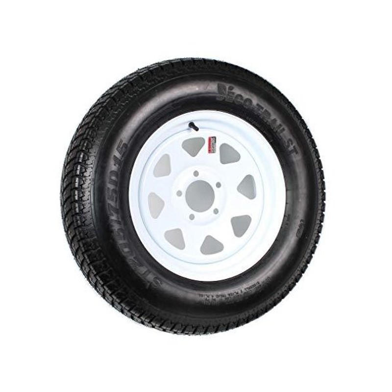 ST 225/75 R 15ロードスタートレーラータイヤLRD 6ボルトホワイト