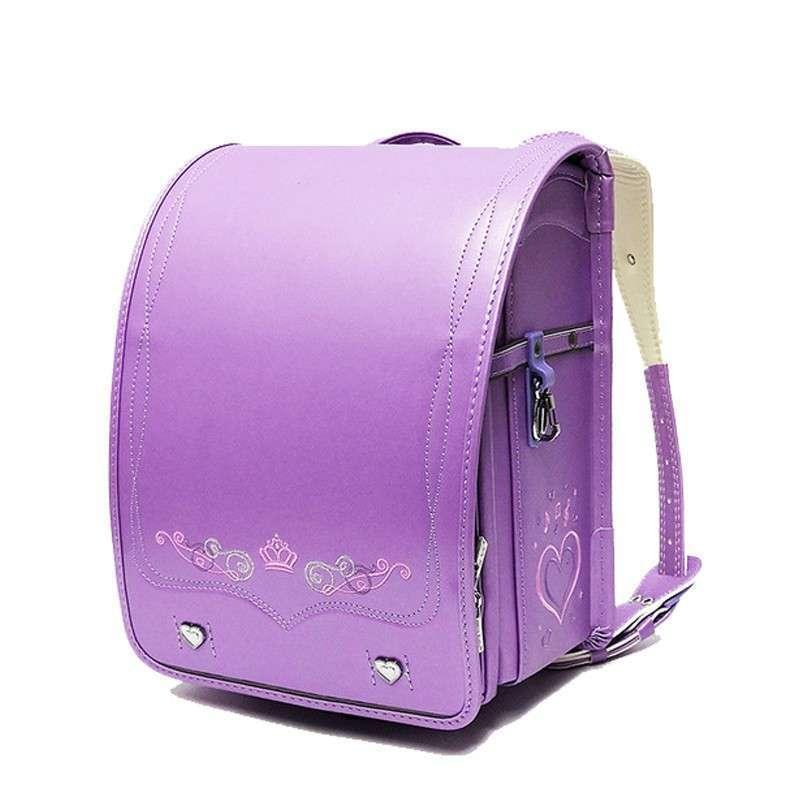 ランドセル ワンタッチロック パープル ピンク 女の子 ハート ランドセル ワンタッチロック パープル ピンク 女の子 ハート