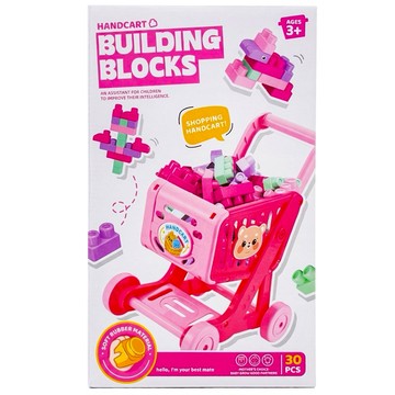 【唐采禮品】推車積木組(1入)-GU-66196