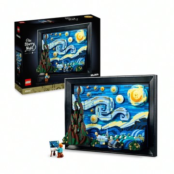 LEGO 樂高 21333 IDEAS系列 梵谷星空 Vincent van Gogh The Starry Night  1盒