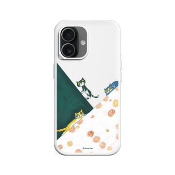 iPhone 17 SolidX 白 - 幾米 Jimmy Liao - 遺失了一隻貓日光浴