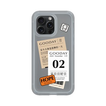 iPhone 15 Pro Max AirX 流變灰 - 好日曆 GOODAY (星期安有限公司) - 宜日日好日