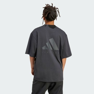 Adidas 愛迪達 Oversize Tee JN3680 男 T恤 運動上衣 休閒短袖 灰 亞版