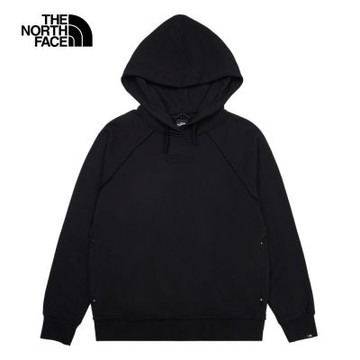 The North Face 官方旗艦 北面UE男款黑色長袖帽T｜8BTJJK3