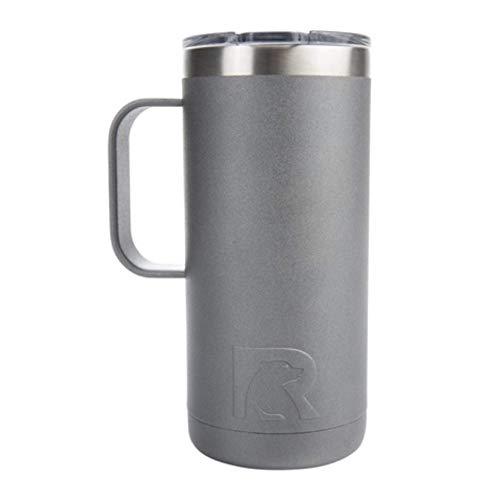 RTIC TRAVEL COFFEE CUP (16 OZ), GRAPHITE