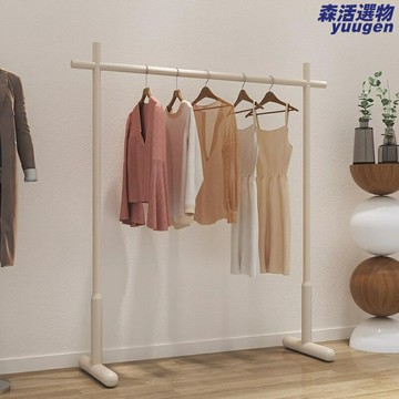 【摺疊省空間】落地衣帽架 掛衣架 衣帽架 晾衣架 臥室陽臺收納架 可摺疊設計 加粗鋼管 多掛鉤 免安裝 家用宿舍出租屋