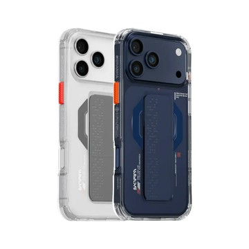 日本東京Haxa黑巨牆磁吸支架防摔殼17Pro/ProMax