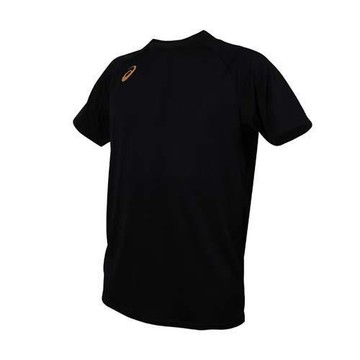 ASICS 男排球短袖T恤-運動 上衣 休閒
