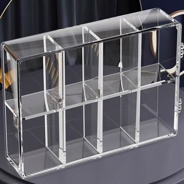 【含稅/免運】 透明亞克力展示盒手辦收納模型柜子大容量玩具樂高積木防塵儲物盒
