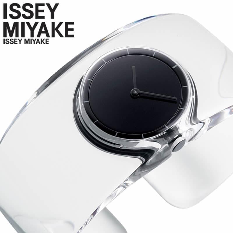 イッセイミヤケ 腕時計 ISSEY MIYAKE ユニセックス ブラック クリア ...