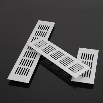 【鋁透氣網】5~15公分寬 鋁合金透氣網 長方形 鋁百頁 衣櫃 鞋櫃 櫥櫃 透氣孔 通風孔