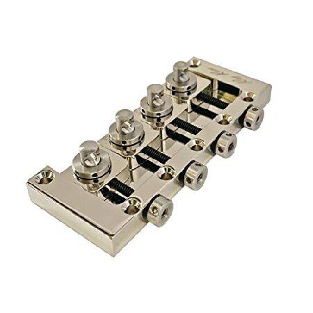 Ray Ross RRB4N Ray Ross Saddle-less 4-string Bass Bridge Nickel