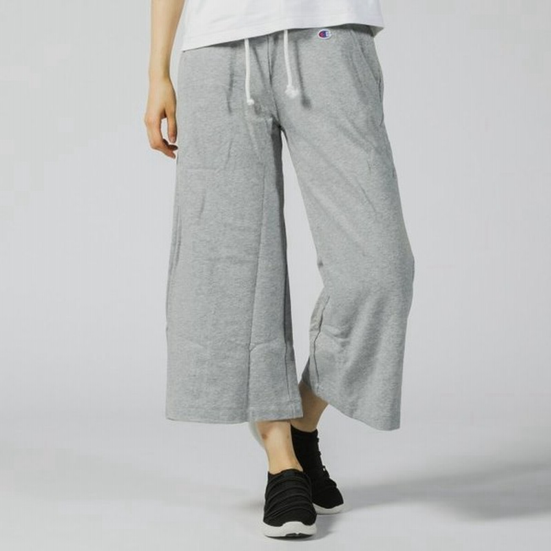 チャンピオン レディース スウェットパンツ ロングパンツ 3 4 Length Wide Sweat Pant Cw K217 Champion 通販 Lineポイント最大0 5 Get Lineショッピング