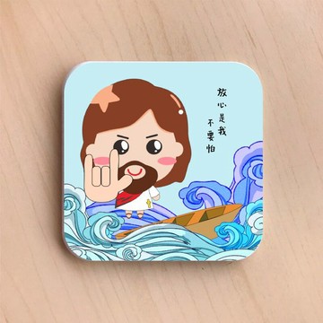 【恩典之約禮物店】耶叔杯墊  珪藻土杯墊 244計劃 基督教福音禮品