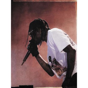 TRAVIS SCOTT UTOPIA 專輯周邊短袖CACTUS JACK烏托邦聯名圓領T恤