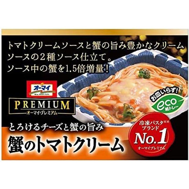 冷凍食品 日本製粉 オーマイプレミアム 蟹のトマトクリーム280ｇ×12袋