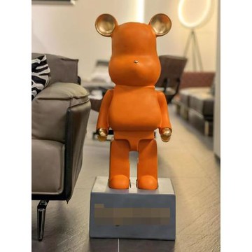 網紅卡通暴力熊大容量存錢罐現代創意家居客廳裝飾品落地大號擺件