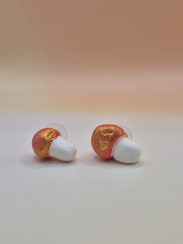 蘑菇蘑菇耳環