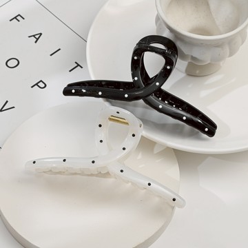 韓版細點交叉怪手夾-13cm-多款任選