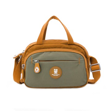 【Kinloch Anderson】Mousse 拉鍊手提斜側包-夕陽橘