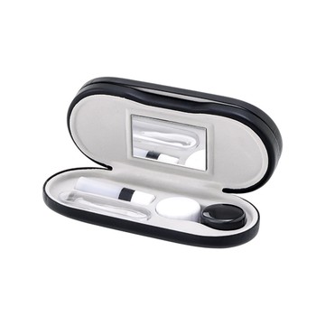 日常生活用品 3Coins二合一眼鏡收納盒-黑 1st (JN5037)