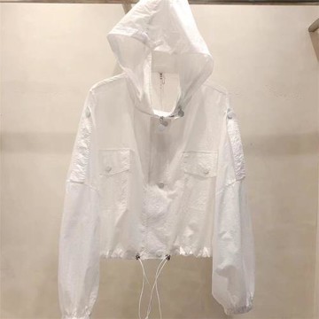 短款防曬衣女2025夏季新款薄款開衫外套韓版寬松透氣防曬服潮