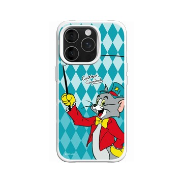 iPhone 16 Pro SolidX 白 - 湯姆貓與傑利鼠 Tom and Jerry - 卡通嘉年華 - 湯姆貓