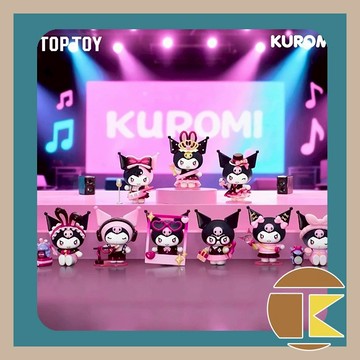 【11月預購】 酷洛米閃閃偶像 TOPTOY 玩具 公仔 盲盒 盒玩 一中盒8入｜愛蛋客