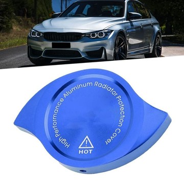【臺灣出貨】汽車改裝水箱蓋鋁合金動力散熱器蓋通用裝飾油箱蓋汽車配件