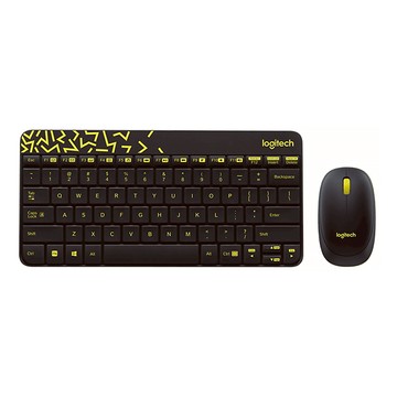 logitech 羅技 公司貨 MK240 Nano無線鍵盤滑鼠組  Y-R0036 M-R0041  黑黃色  一般型