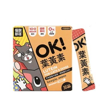 毛豆寵物怪獸部落 犬貓保健品  ok葉黃素(30包)