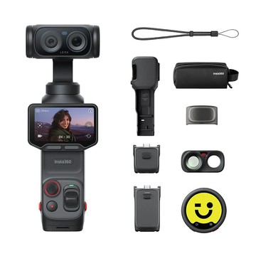 Insta360 Luna Ultra 創作者套裝 + 256G 記憶卡 雙鏡頭雲台相機 (公司貨)三軸 穩定