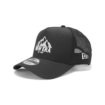 NEW ERA 卡車帽 940 AF Mountain Logo 黑 山系 帽子 NE15169334
