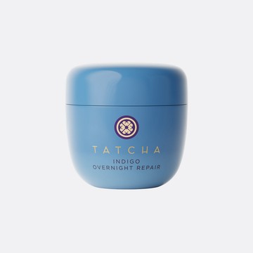 Indigo Overnight Repair Cream Serum for Sensitive Skin Japanese Skincare 50 ml/1.7 fl. oz Tatcha
