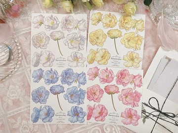 *花卉：陸蓮花 & 太陽花