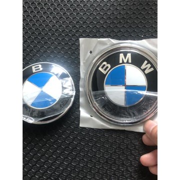 專用老款BMW車標1 3 5 7系X1X3X5X6前車頭引擎機蓋后尾箱藍白標志