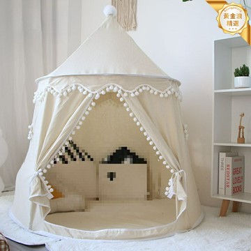 【超大空間】兒童遊戲帳篷 室內帳篷 遊戲屋 城堡帳篷 便攜摺疊 加厚牛津布 男孩女孩通用 親子互動玩具