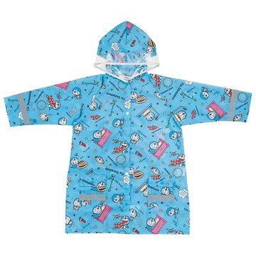 Skater RACO1N 兒童雨衣帶書包位  藍色  建議身高110~125cm