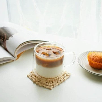 【WUZ屋子】好玻GOODGLAS CO雙層把手玻璃杯-共2款