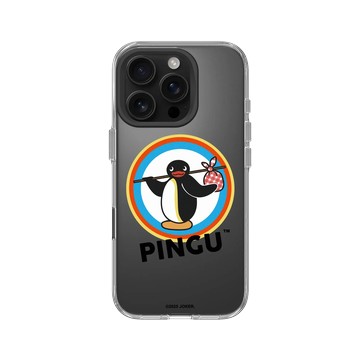 iPhone 16 Pro Clear Case（相機按鈕） 透明 - Pingu 企鵝家族 - 要跟我一起走嗎？
